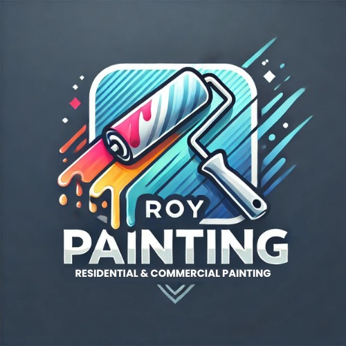 Professional painters at work